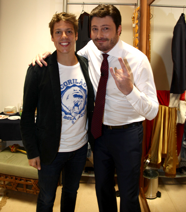 Estreia do ‘The Noite’ gera barraco entre Fábio Porchat e Felipe Neto