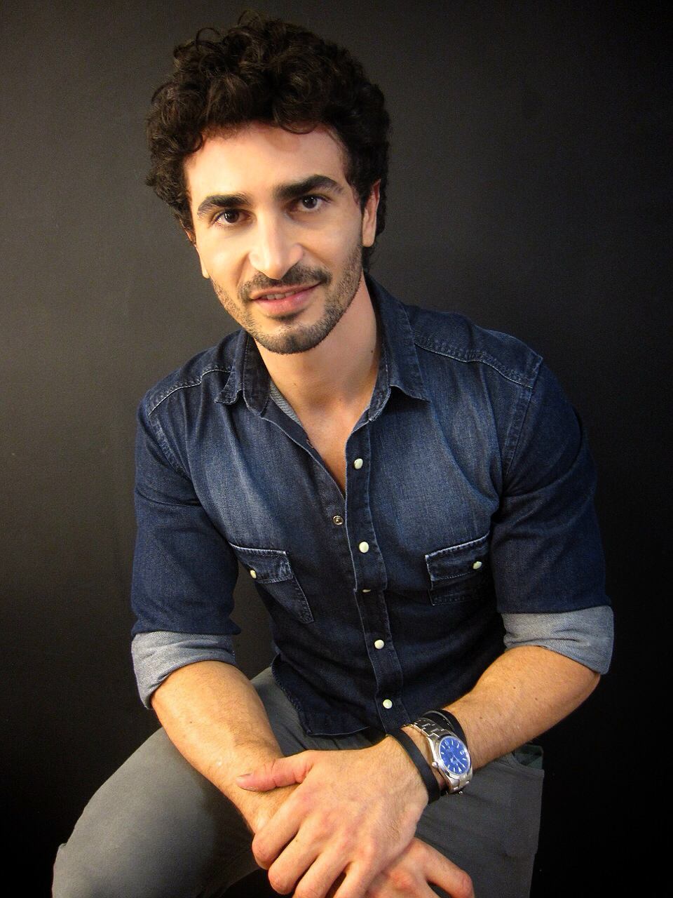 O hair stylist João Bosco (Foto: Juliana Fonseca)