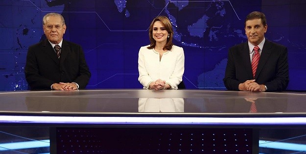 Carlos Nascimento reveza bancada do ‘SBT Brasil’ com Joseval Peixoto