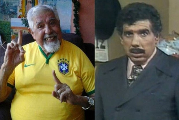 Professor Girafales posta foto com camisa do Brasil