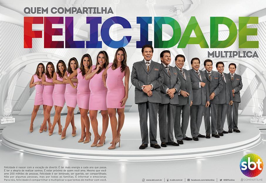 Nova campanha publicitária do SBT que será lançada em comemoração aos 33 anos da emissora - "Multiplica".