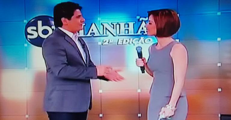 Neila Medeiros já substituiu César Filho no “SBT Manahã”. Com a saída de Cásar, torna-se a apresentadora oficial do “Notícias da Manhã”.