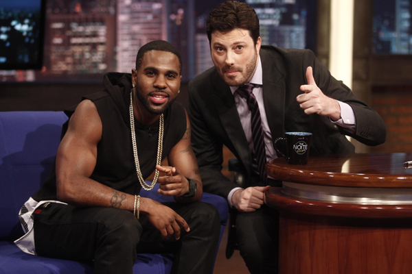 Com Jason Derulo, Danilo Gentili bate “Programa do Jô” e alcança o primeiro lugar no Ibope
