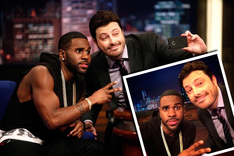 Jason Derulo e Danilo Gentili