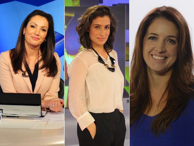 Patrícia Poeta, Renata Vasconcellos e Poliana Abritta: as mudanças no “Jornal Nacional” e “Fantástico”.