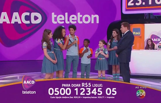 Pata Silvio Santos Teleton
