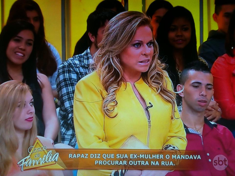 Christina Rocha Bastidores da TV