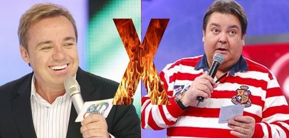 Durante anos a guerra de audiência aos Domingos era entre Gugu e Faustão.