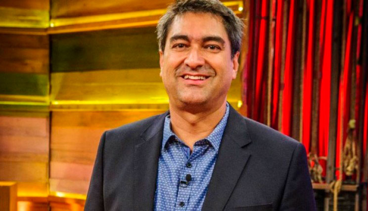 Zeca Camargo na foto, foi duramente criticado por sua crônica no Jornal das Dez do canal Globo News.