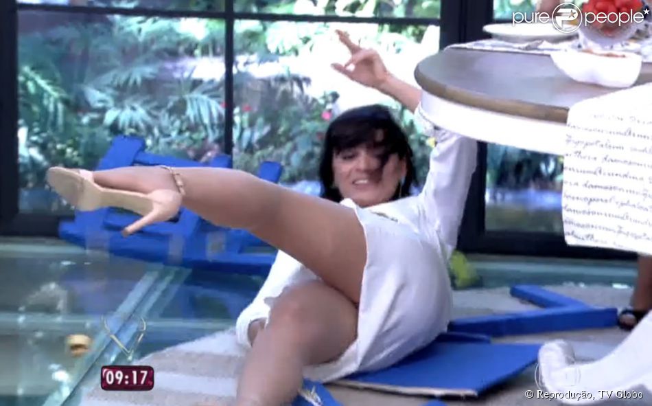 Mônica Iozzi caiu em pegadinha no 'Mais Você' (Foto: TV Globo)