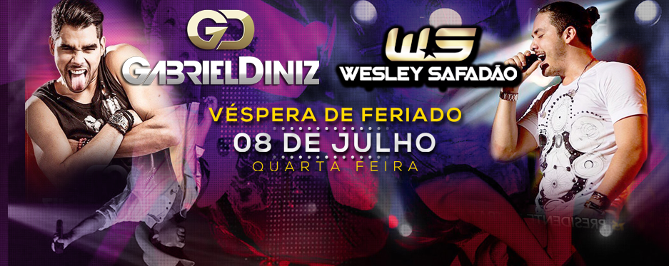 CTN tem shows de Wesley Safadão, Gabriel Diniz e Raphael na véspera do feriado