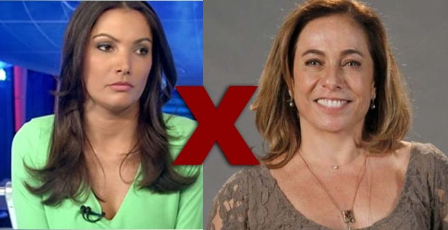 Patrícia Poeta e Cissa Guimarães estariam se ‘estranhando’, na Globo