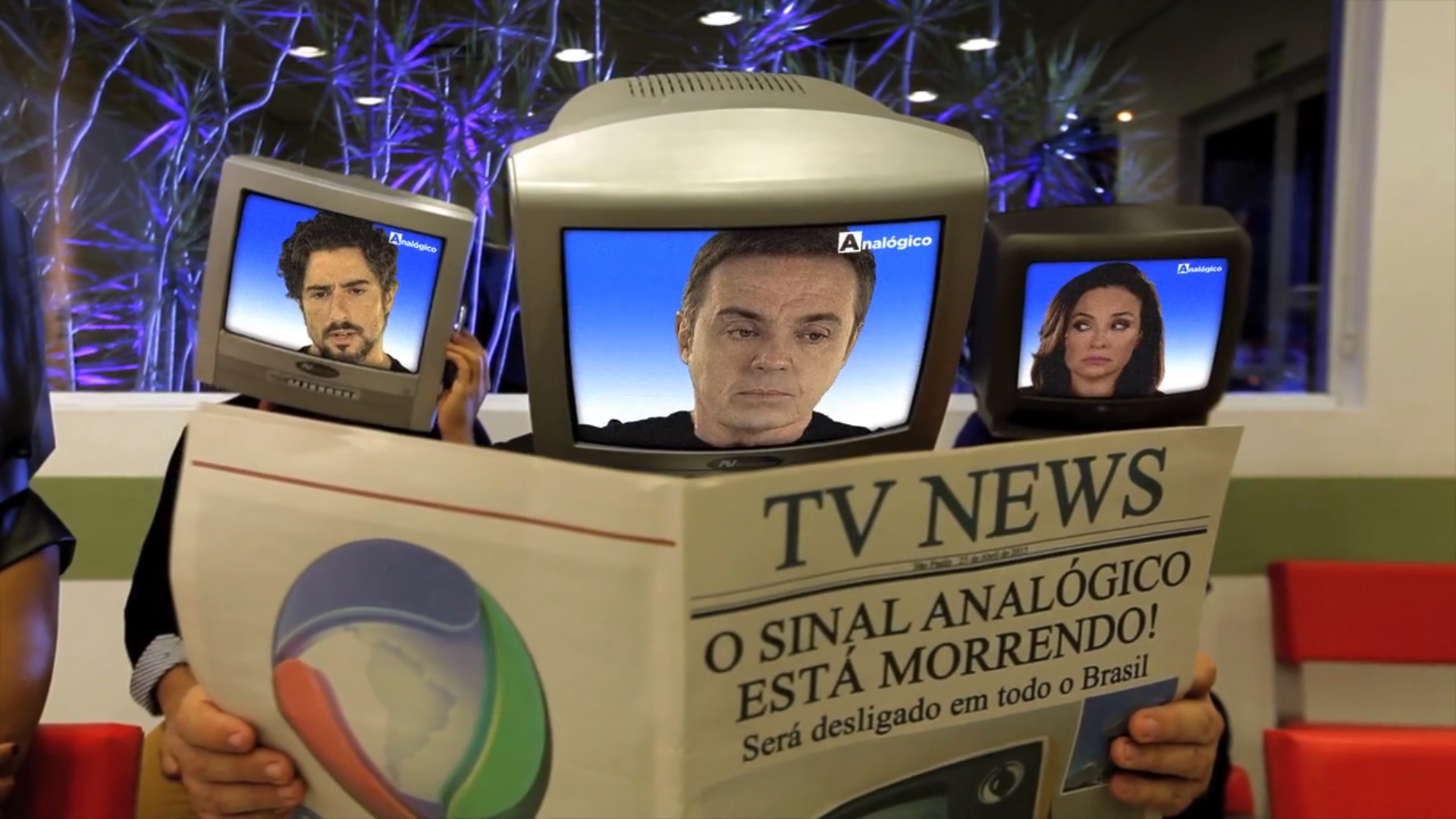 Record anuncia fim da TV analógica, mas esquece de “ligar” conversor