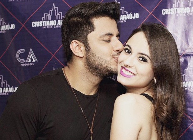 Cristiano Araújo e Alanna Moraes (Foto: Divulgação)