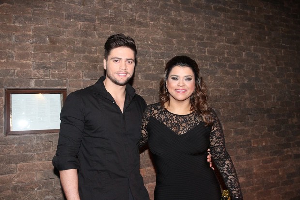 Preta e o marido. Foto: Reprodução