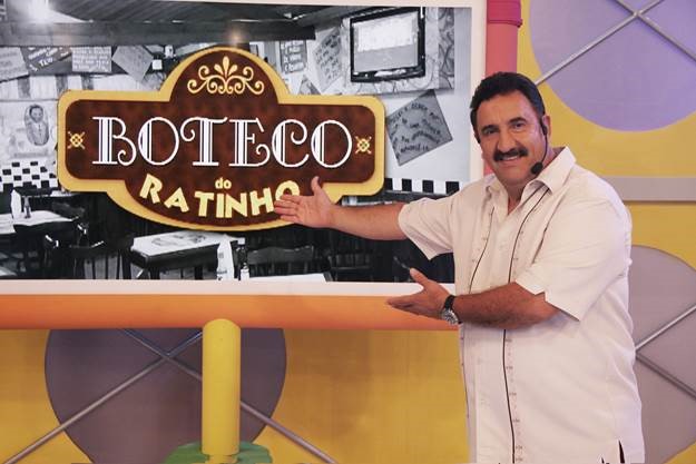 Ratinho volta a apresentar o "Boteco" nesta quarta-feira. Foto: SBT/Carol Soares