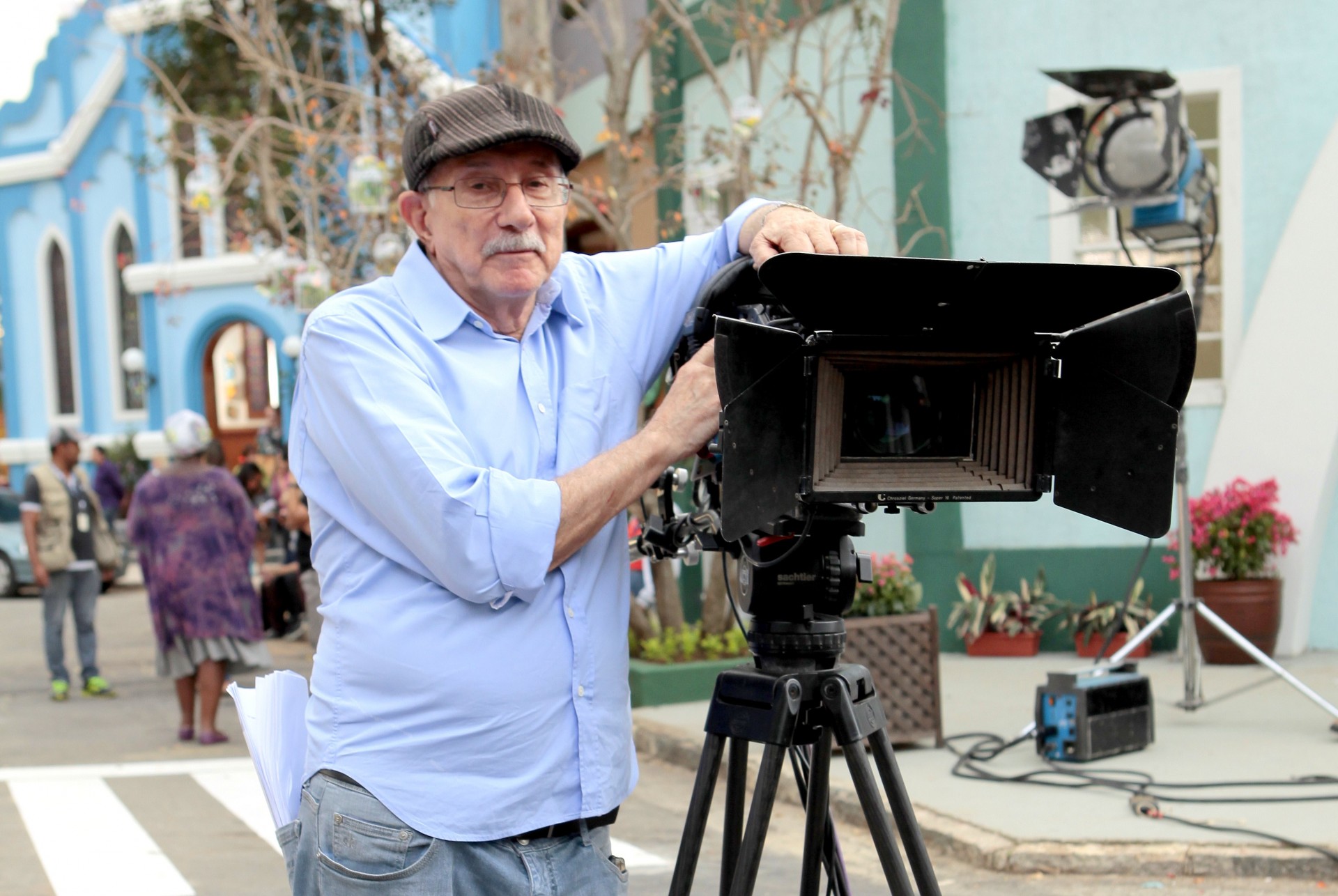 Reynaldo Boury é diretor geral da novela "Cúmplices de um Resgate", do SBT. Foto: SBT/Lourival Ribeiro