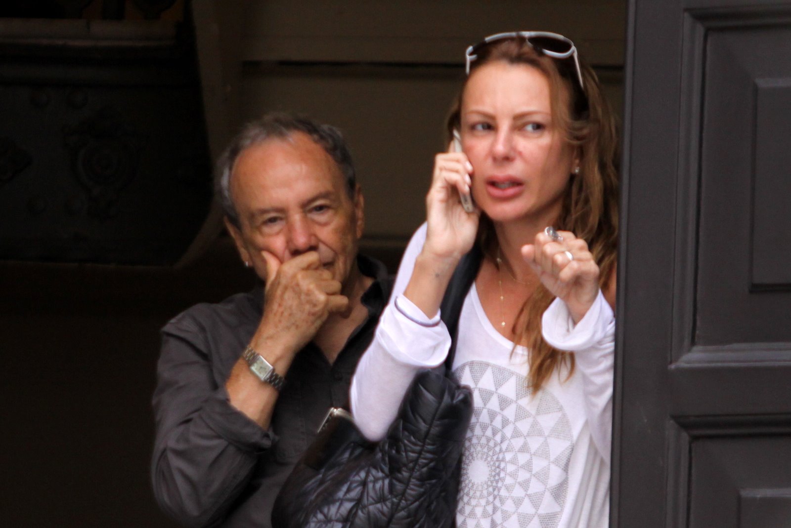 Mulher de Stênio Garcia está abalada com vazamento de fotos íntimas