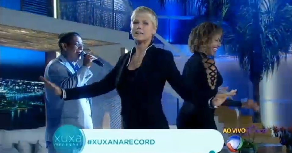 Xuxa corrige Zeca Pagodinho após ser chamada de "Globeleza". Foto: Reprodução
