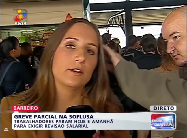 Repórter é assediada por homem ao vivo em transmissão de TV; assista