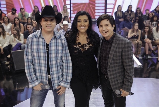 Chitãozinho e Xororó participam de edição do "Esquenta". Foto: Globo/João Januário