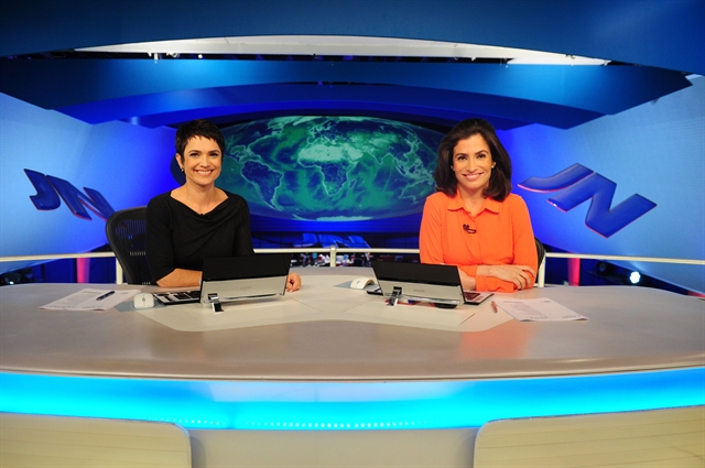 Sandra Annenberg substituirá Renata Vasconcellos no “Jornal Nacional”