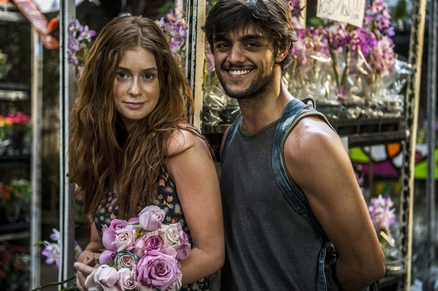 Eliza (Marina Ruy Barbosa) e Jonatas ( Felipe Simas). Foto: Globo/Renato Rocha Miranda