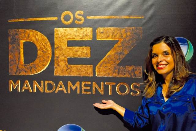 A autora Vivian de Oliveira, de "Os Dez Mandamentos". Foto: Reprodução