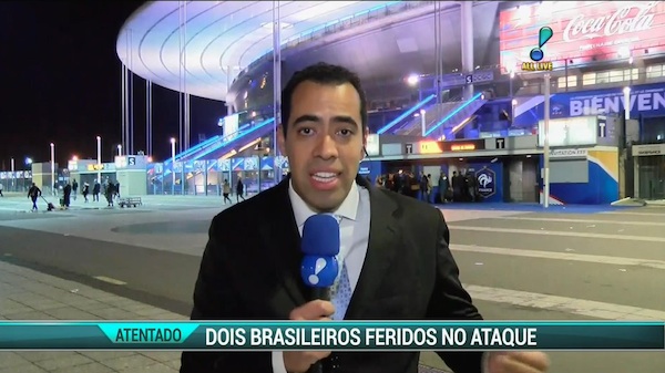 RedeTV! se destaca em cobertura do atentado em Paris