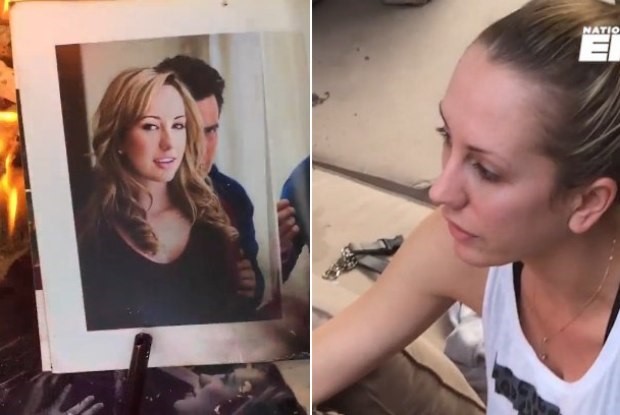 Ex de Charlie Sheen fica revoltada e queima fotos com o ator: “Seu pedaço de m…”