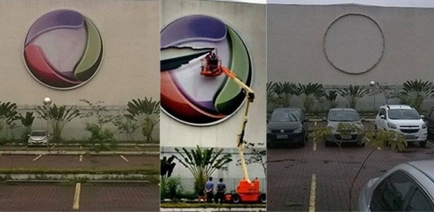 Record demite 500 funcionários e nova dona do RecNov retira logotipo da emissora do local