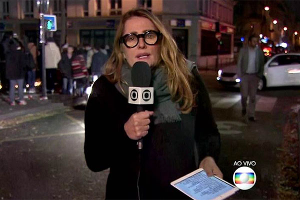 Repórter da Globo diz estar cansada ao vivo no “Jornal Nacional”