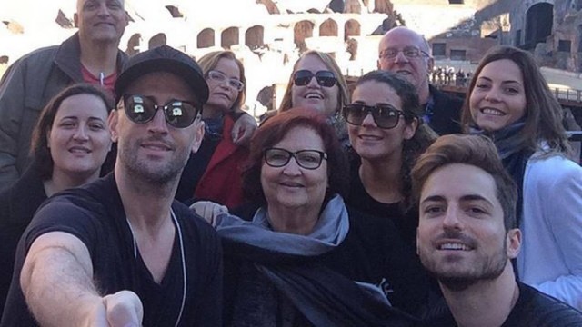 Paulo Gustavo e a família em lua de mel. Foto: Reprodução