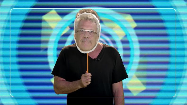 Pedro Bial em chamada do reality. Foto: Globo/Reprodução