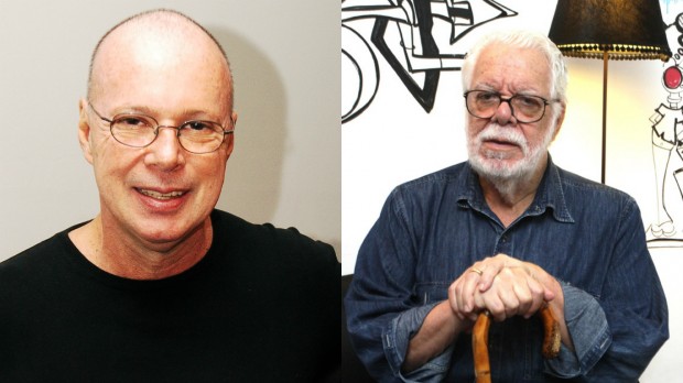 Gilberto Braga e Manoel Carlos. Foto: Reprodução