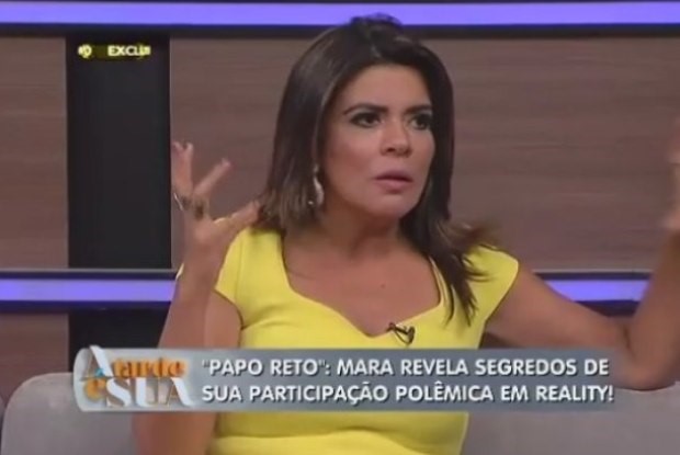 Mara Maravilha diz que tem pesadelos por conta de “A Fazenda”