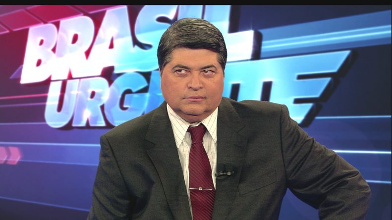 Datena anuncia ao vivo que não é mais candidato a prefeito de São Paulo