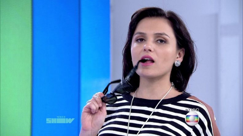 Monica Iozzi diz “estar na pista” e que prefere os cafajestes no “Vídeo Show”