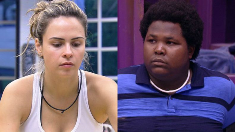 BBB 16: Ana Paula mostra os seios para Ronan ao trocar de roupa