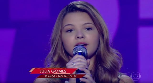 Júlia Gomes utiliza produto estético inovador para participar do “The Voice Kids”