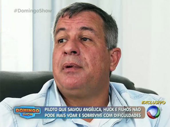 Geraldo Luís critica Luciano Huck por não ajudar piloto que o salvou em acidente