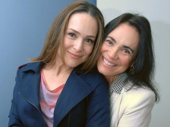 Regina e Gabriela Duarte dividiram o mesmo papel em novela da Globo