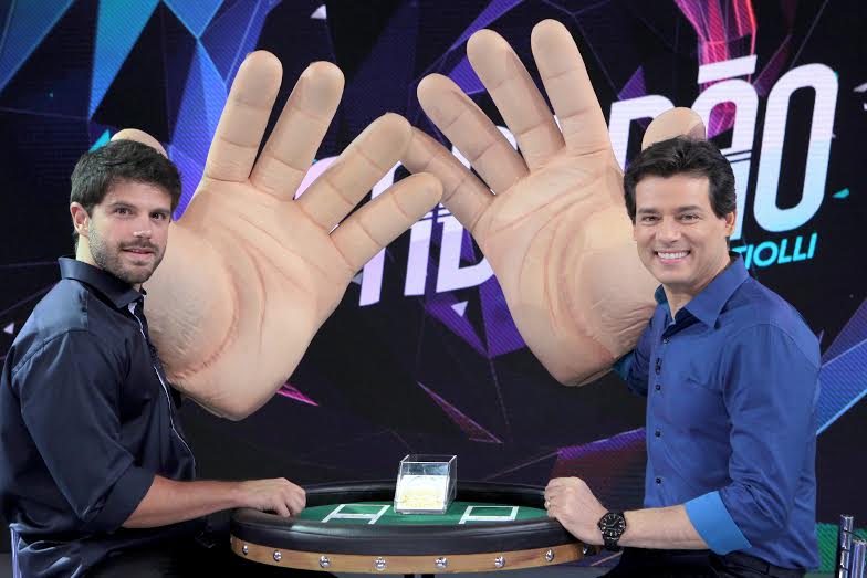 Duda Nagle enfrenta Celso Portiolli no “Tapa na Cara” no “Sabadão” deste sábado (23)