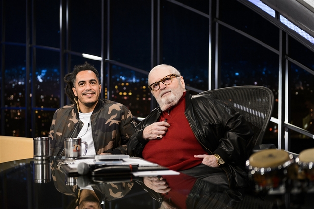 “Tenho quase 20 mil vinis”, afirma Marcelo D2 a Jô Soares