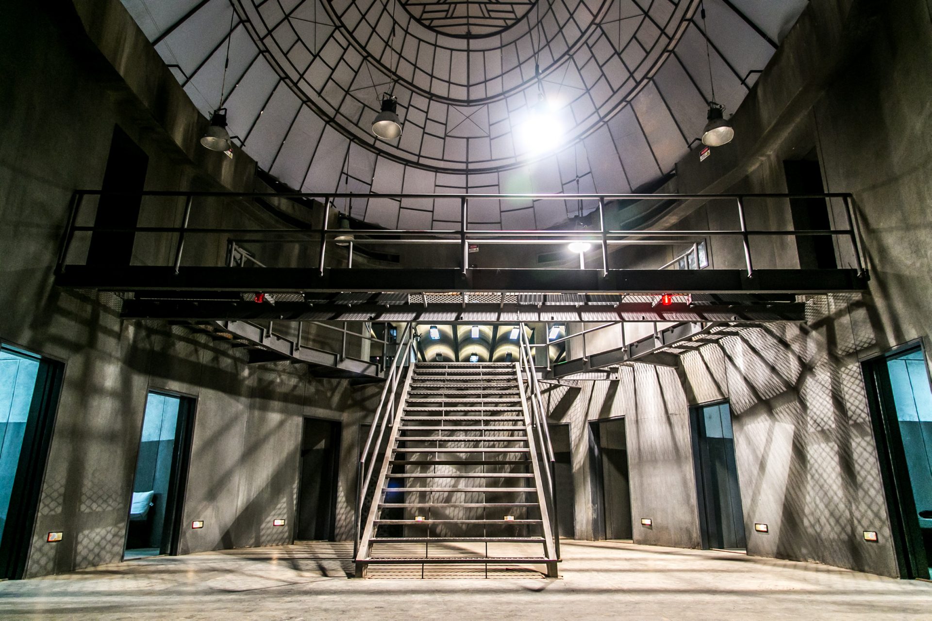Panorama da prisão de segurança máxima de "Supermax". Foto: Globo/Paulo Belotte