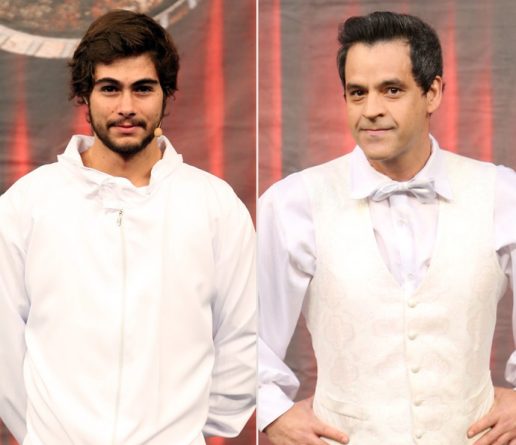 Bruno Garcia e Rafael Vitti estão na final do “Truque Vip” do “Domingão do Faustão”