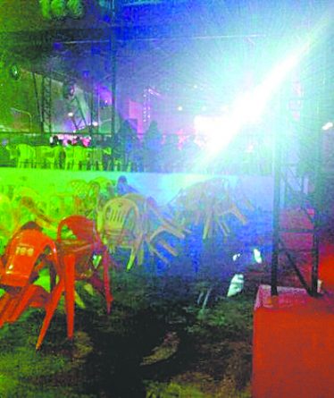 Show da banda XCalypso fica vazio no Clube Pará, em Manaus