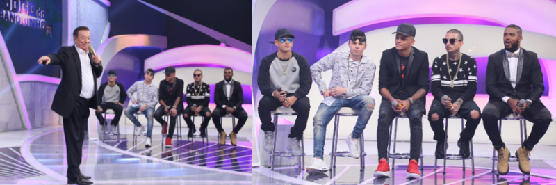 Raul Gil recebe Mc Rodolfinho, Mc Jhey, Mc Maneirinho, Mc Guimê e Mc Tonzão no próximo sábado (14)