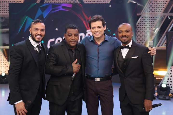 Alexandre Pires, Belo e Luiz Carlos, os “Gigantes do Samba” agitam o Sabadão com Celso Portiolli neste sábado (14)