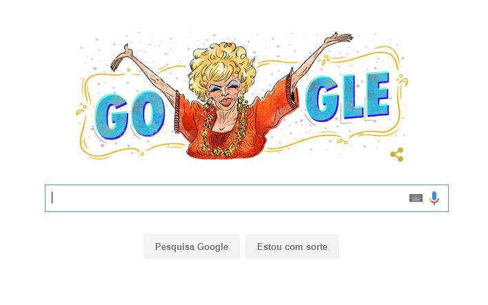Dercy Gonçalves é homenageada em doodle do Google
